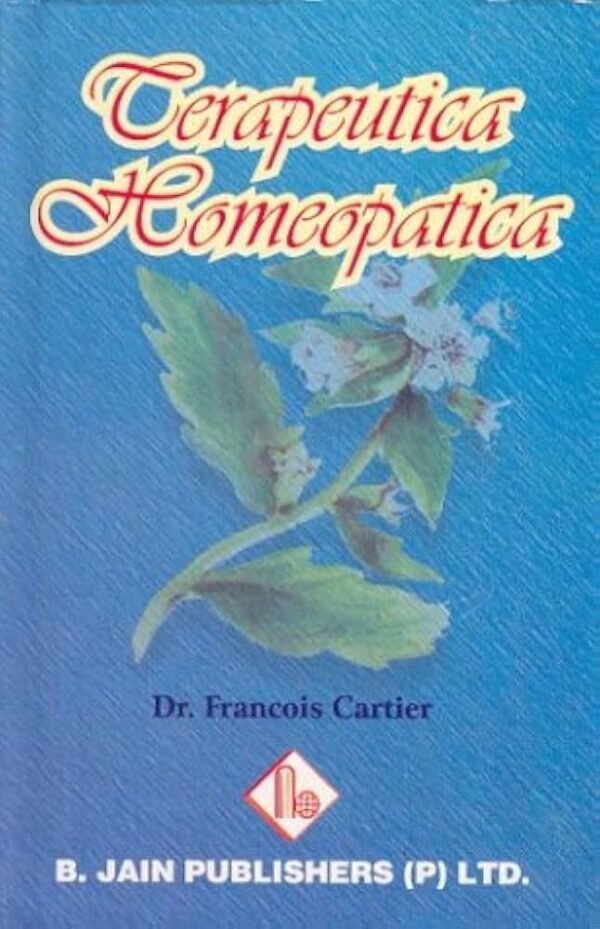 CARTIER. TERAPEUTICA HOMEOPATICA