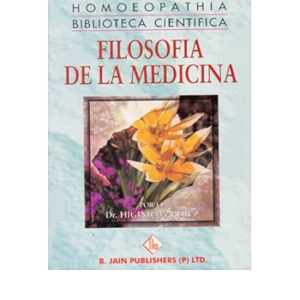 PEREZ, HIGINIO. HOMEOPATHIA BIBLIOTECA CIENTIFICA FILOSOFIA DE LA MEDICINA