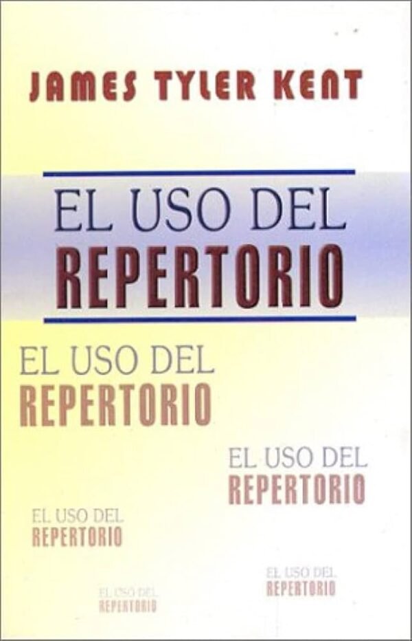 KENT. EL USO DEL REPERTORIO